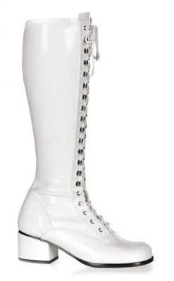 Funtasma RETRO-302 Wht Str Pat Boots