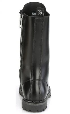 Demonia RIOT-14 Black Leather Combat Boots 10 Demonia RIOT-14 Black Leather Combat Boots