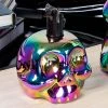 Killstar Rainbow Skulls Candle Holder Sale