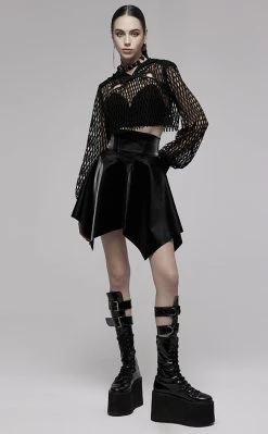 Punk Rave Clothing Rapture Mesh Pullover