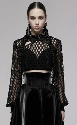Punk Rave Clothing Rapture Mesh Pullover