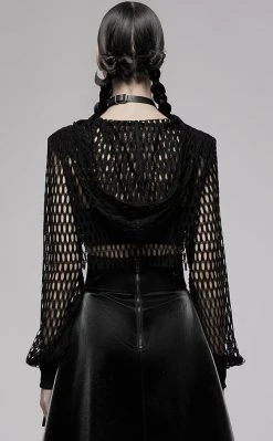 Punk Rave Clothing Rapture Mesh Pullover