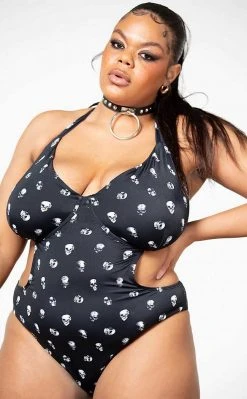 Killstar Rebel Fate Swimsuit Clothing