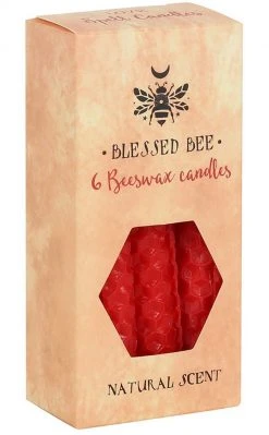 Red Love Beeswax Spell Candles