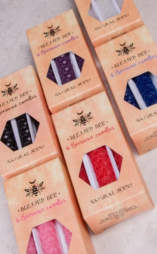 Red Love Beeswax Spell Candles 6 Red Love Beeswax Spell Candles