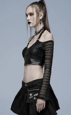 Punk Rave Relentless Crop Top Clothing 11 Punk Rave Relentless Crop Top Clothing