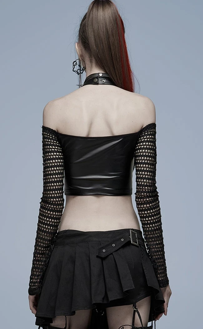 Punk Rave Relentless Crop Top Clothing 8 Punk Rave Relentless Crop Top Clothing