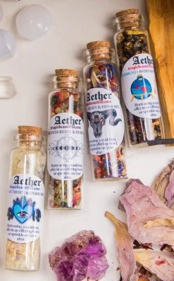 Aether Resin Incense Blend - Light - Small Witchcraft
