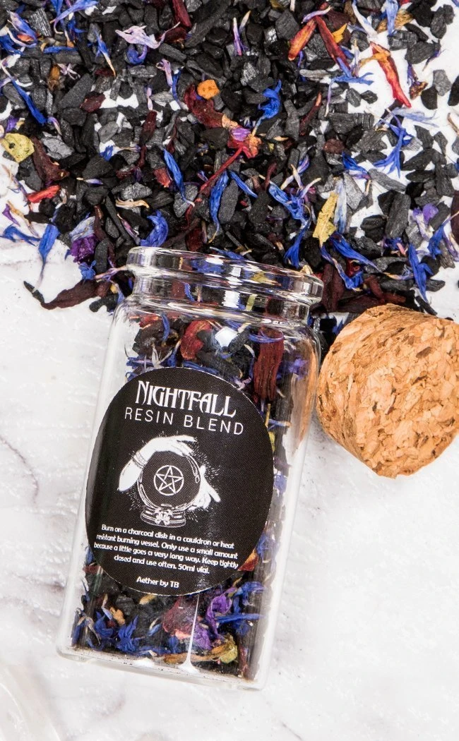Aether Resin Incense Blend - Nightfall - Extra Large Witchcraft 5 Aether Resin Incense Blend - Nightfall - Extra Large Witchcraft