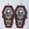 Drop Dead Gorgeous Rest In Peace Earrings Jewellery