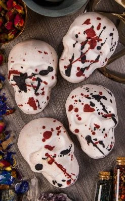 Aether Beauty Ride The Lightning Spooky Skull Bath Bomb