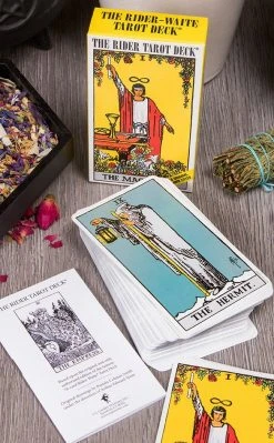Occult Books Rider-Waite Tarot Deck Home Decor