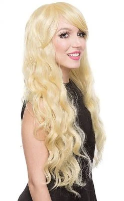 Rockstar Wigs Riza Long Light Blonde Wavy Wig