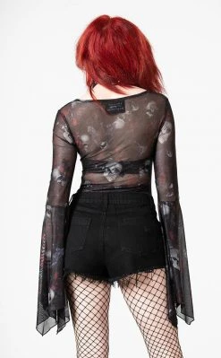 Killstar Rosabella Mesh Bodysuit