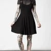 Killstar Rotten Luck Skater Dress Dresses