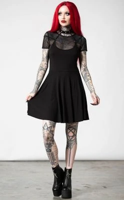 Killstar Rotten Luck Skater Dress Dresses
