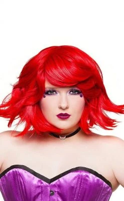Rockstar Wigs Ruby Red Bobbed Wig Beauty