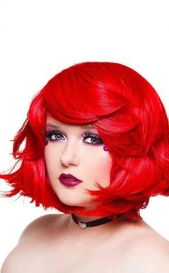 Rockstar Wigs Ruby Red Bobbed Wig Beauty