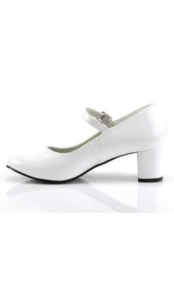 Funtasma SCHOOLGIRL-50 Wht Pat Heels (Last Pair: 10) 9 Funtasma SCHOOLGIRL-50 Wht Pat Heels (Last Pair: 10)