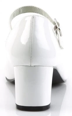 Funtasma SCHOOLGIRL-50 Wht Pat Heels (Last Pair: 10) 10 Funtasma SCHOOLGIRL-50 Wht Pat Heels (Last Pair: 10)
