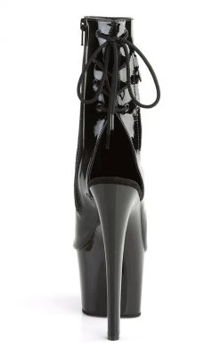 Pleaser SKY-1018 Black Patent Boots