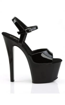 Pleaser SKY-309 Black Heels Pole Shoes