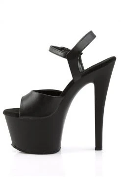 Pleaser SKY-309 Black Matte Heels