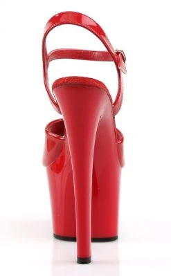 Pleaser Pole Shoes SKY-309 Red Pat/Red Heels