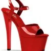 Pleaser Pole Shoes SKY-309 Red Pat/Red Heels