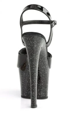 Pleaser SKY-309MG Black Heels Pole Shoes