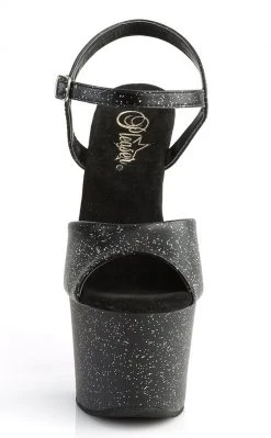 Pleaser SKY-309MMG Black Matte Heels