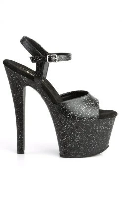 Pleaser SKY-309MMG Black Matte Heels