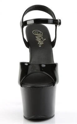 Pleaser SKY-309VL Black Patent Heels