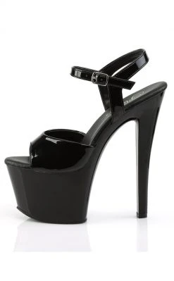 Pleaser SKY-309VL Black Patent Heels