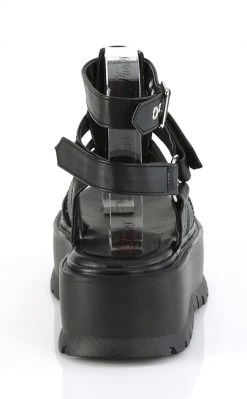 Demonia SLACKER-18 Black Matte Gladiator Sandals Shoes 10 Demonia SLACKER-18 Black Matte Gladiator Sandals Shoes