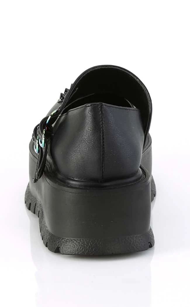 Demonia SLACKER-25 Black Matte Mary Janes 6 Demonia SLACKER-25 Black Matte Mary Janes