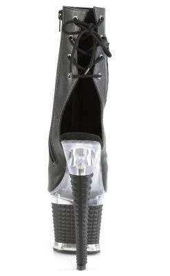 Pleaser Pole Shoes SPECTATOR-1018 Black Matte Ankle Boots 10 Pleaser Pole Shoes SPECTATOR-1018 Black Matte Ankle Boots