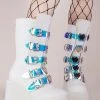 Demonia SWING-230 White Vegan Leather Platform Mid-Calf Boots Shoes 1 Demonia SWING-230 White Vegan Leather Platform Mid-Calf Boots Shoes