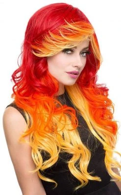 Rockstar Wigs Sachiko Crimson Flame Wig