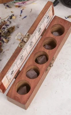 Crystals Home Decor Sacred Geometry Set | Rose Quartz