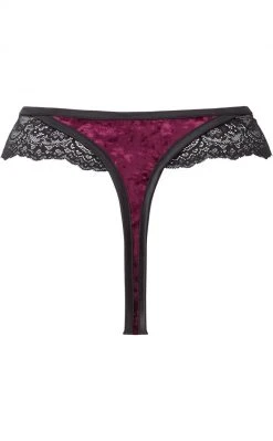 Killstar Sacred Spirits Velvet Panty | Blood