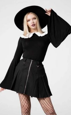 Killstar Clothing Samantha Long Sleeve Top