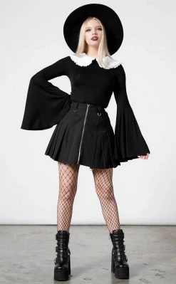 Killstar Clothing Samantha Long Sleeve Top