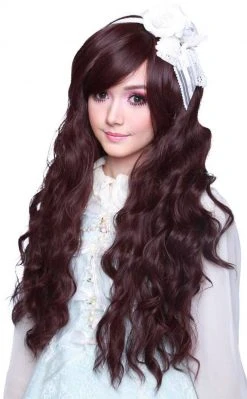 Rockstar Wigs Sasha Long Mahogany Wavy Wig Beauty