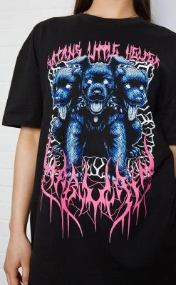 Mary Wyatt Satan's Little Helper Oversized Tee