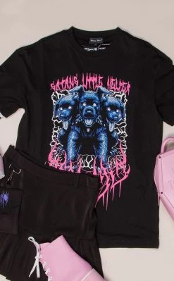 Mary Wyatt Satan's Little Helper Oversized Tee