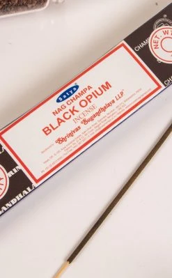 Satya Black Opium Incense