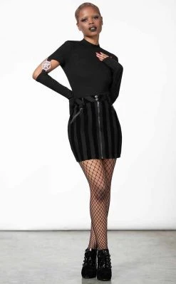 Killstar Scallywag Mini Skirt
