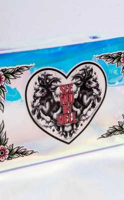 Drop Dead Gorgeous See You In Hell Cosmetic Bag