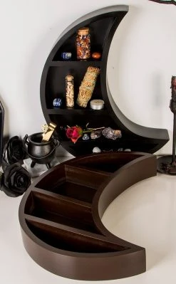 Tragic Beautiful Selena Crescent Moon Shelf | Twilight
